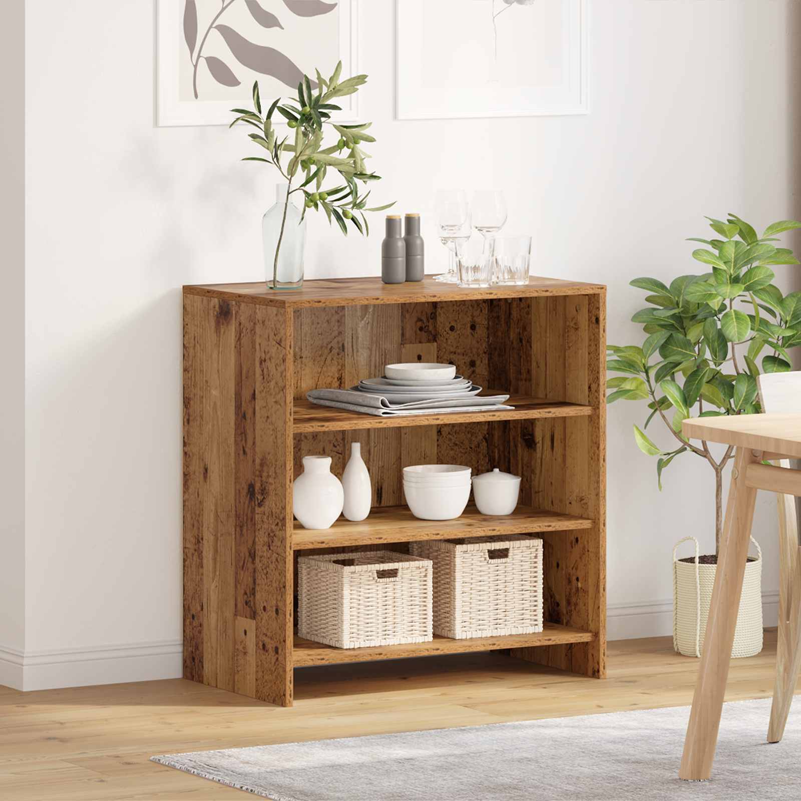 Kreveta Smeđa 70 x 41 x 75 cm Konstruirano drvo