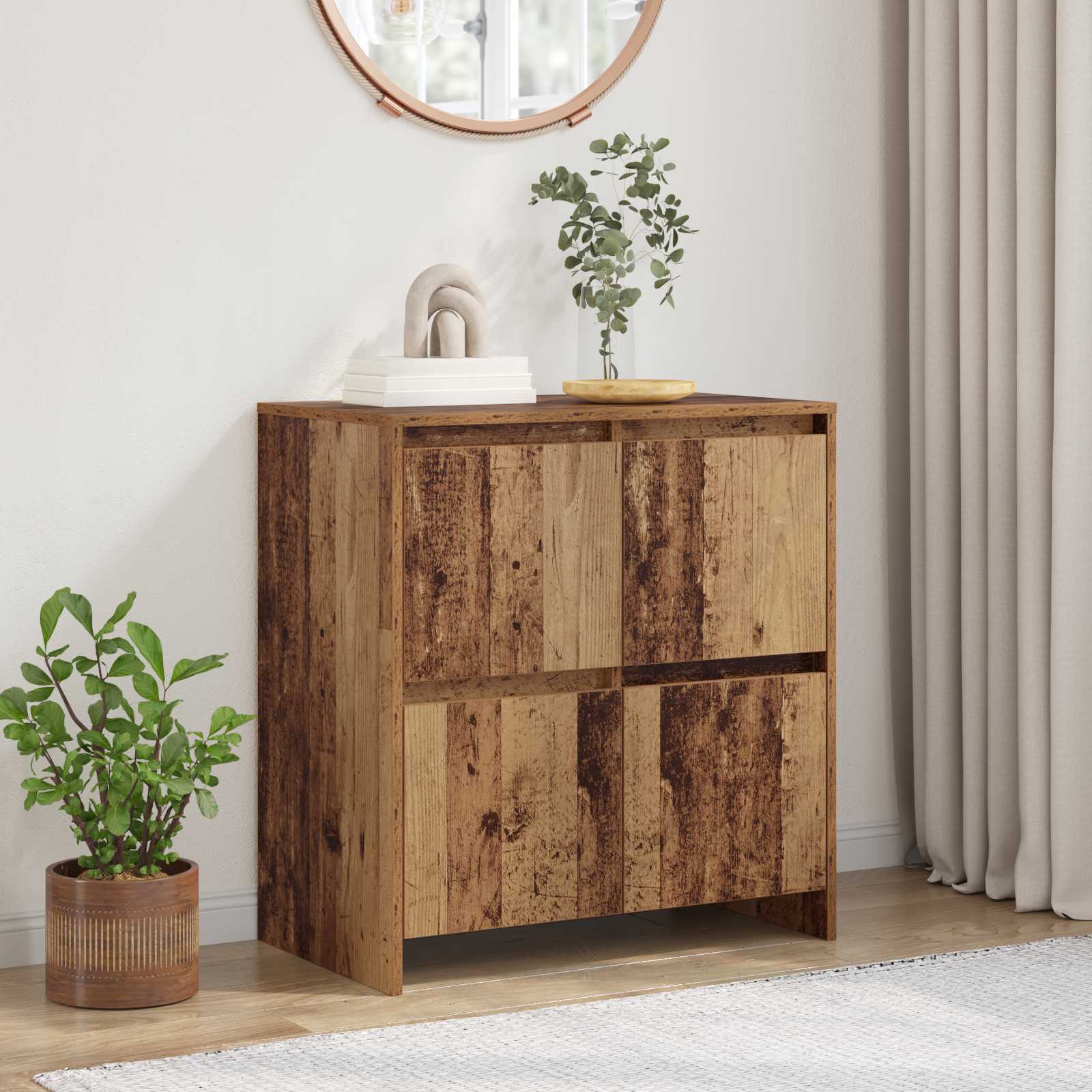 Kreveta Staro drvo 70 x 41 x 75 cm Konstruirano drvo