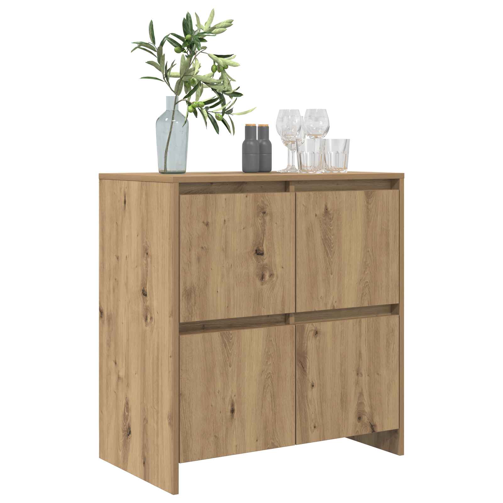 Kreveta Umjetnički hrast 70 x 41 x 75 cm Konstruirano drvo