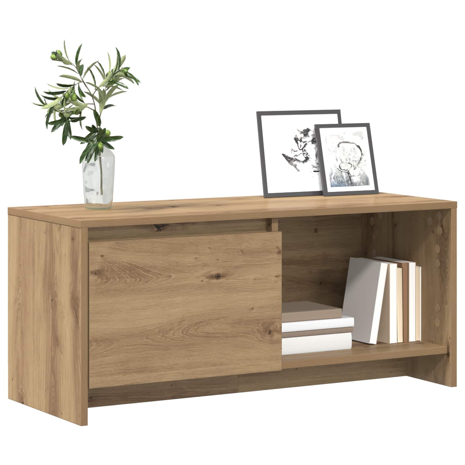 Set TV komoda Zidne Umjetnički hrast 90 x 35 x 40 cm
