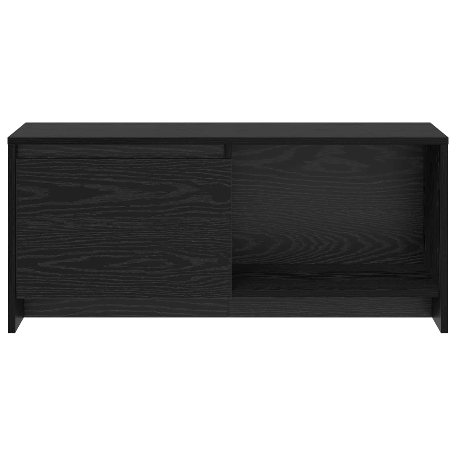 Set TV komoda Crni hrast 90 x 35 x 40 cm Konstruirano drvo