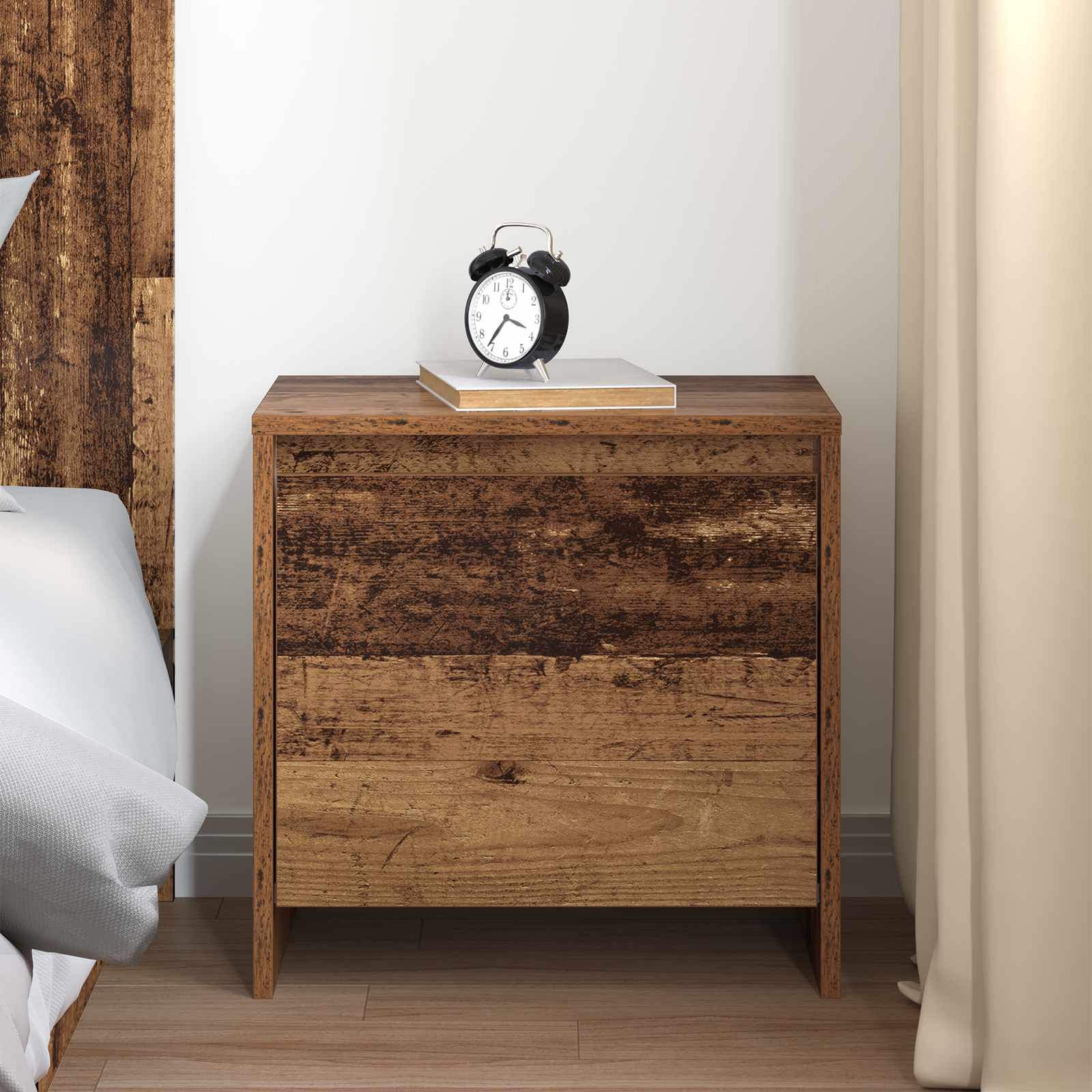 Noćni ormar Staro drvo 45 x 34 x 44,5 cm Konstruirano drvo