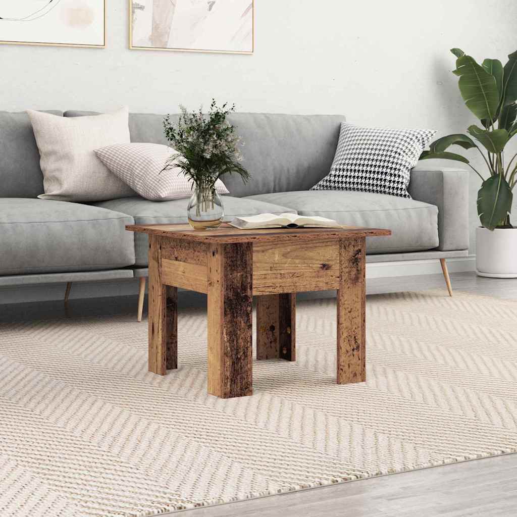 Kava Stol Staro drvo 55 x 55 x 42 cm Konstruirano drvo