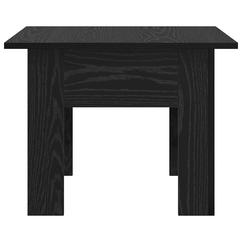 Kava Stol Crni hrast 55 x 55 x 42 cm Konstruirano drvo