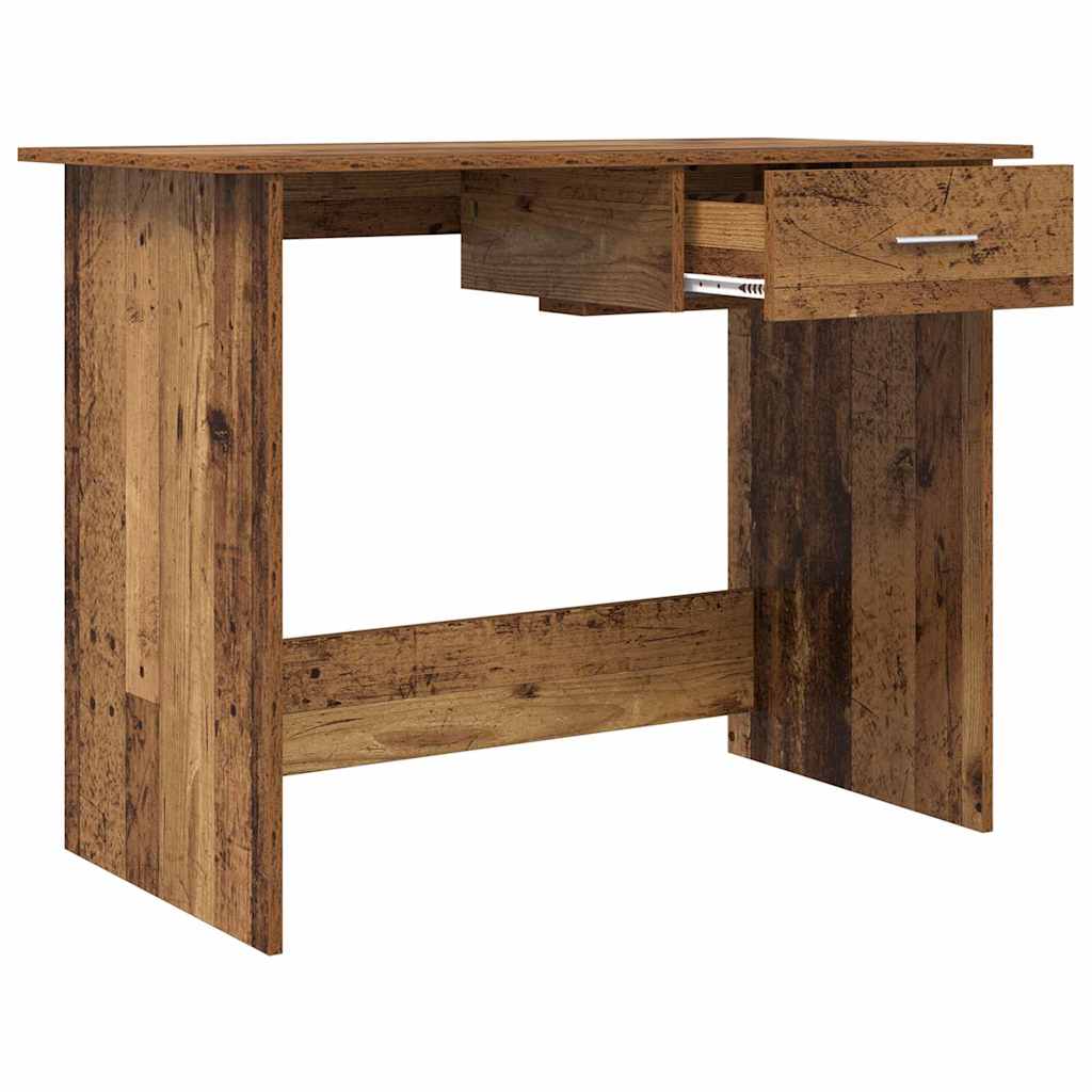 Stol s ladicama Staro drvo 100 x 50 x 76 cm Konstruirano drvo