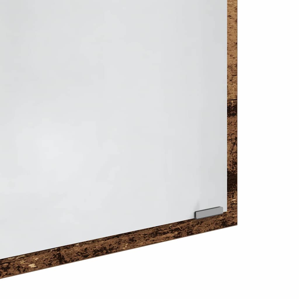 Ogledalo Zidne Staro drvo 90 x 8,5 x 37 cm Konstruirano drvo
