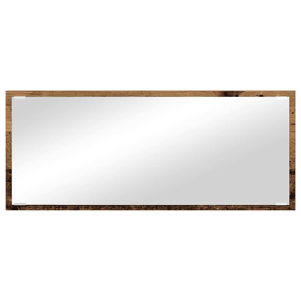 Ogledalo Zidne Staro drvo 90 x 8,5 x 37 cm Konstruirano drvo