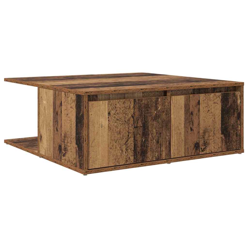 Stolić za kavu Staro drvo 80 x 80 x 31 cm Konstruirano drvo