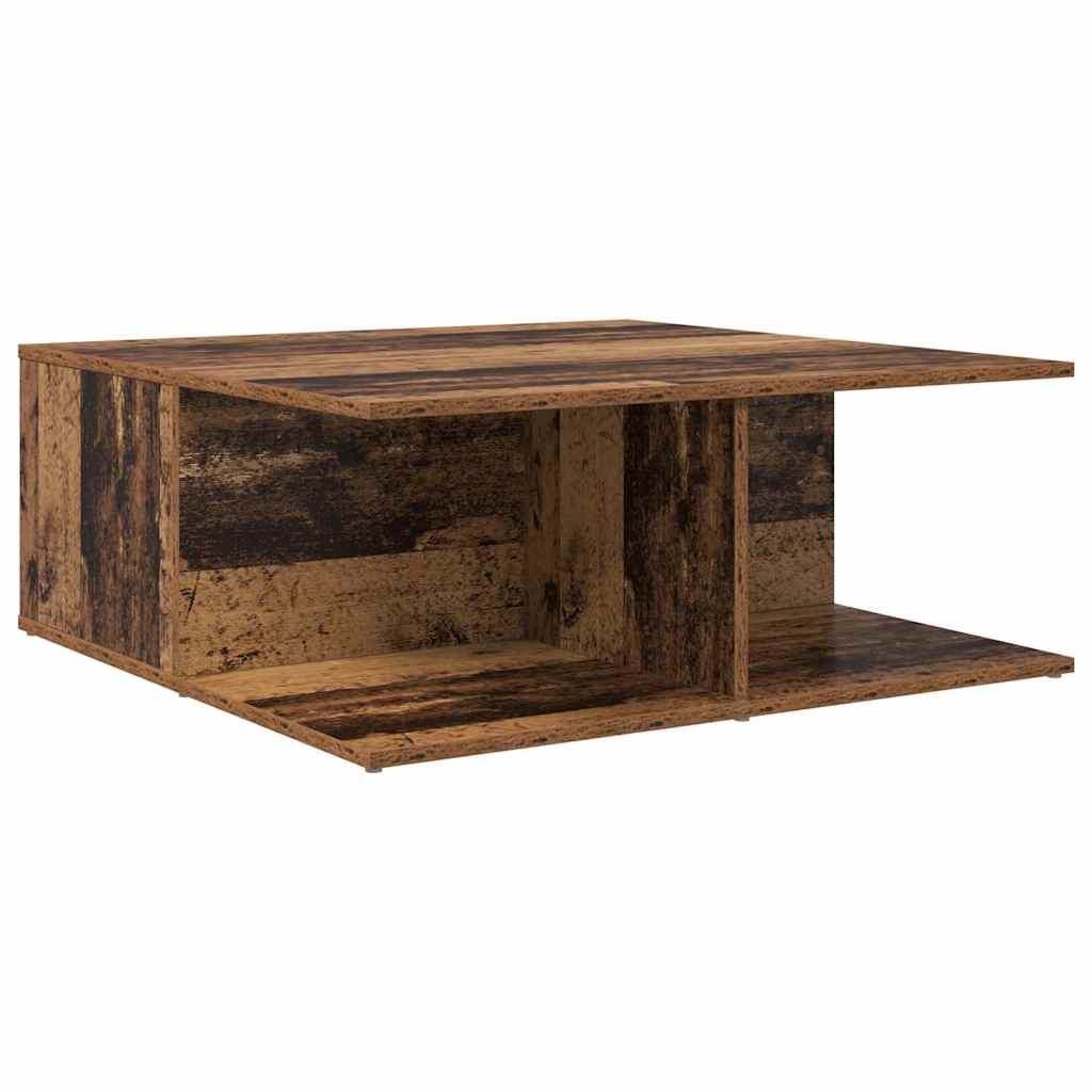 Stolić za kavu Staro drvo 80 x 80 x 31 cm Konstruirano drvo