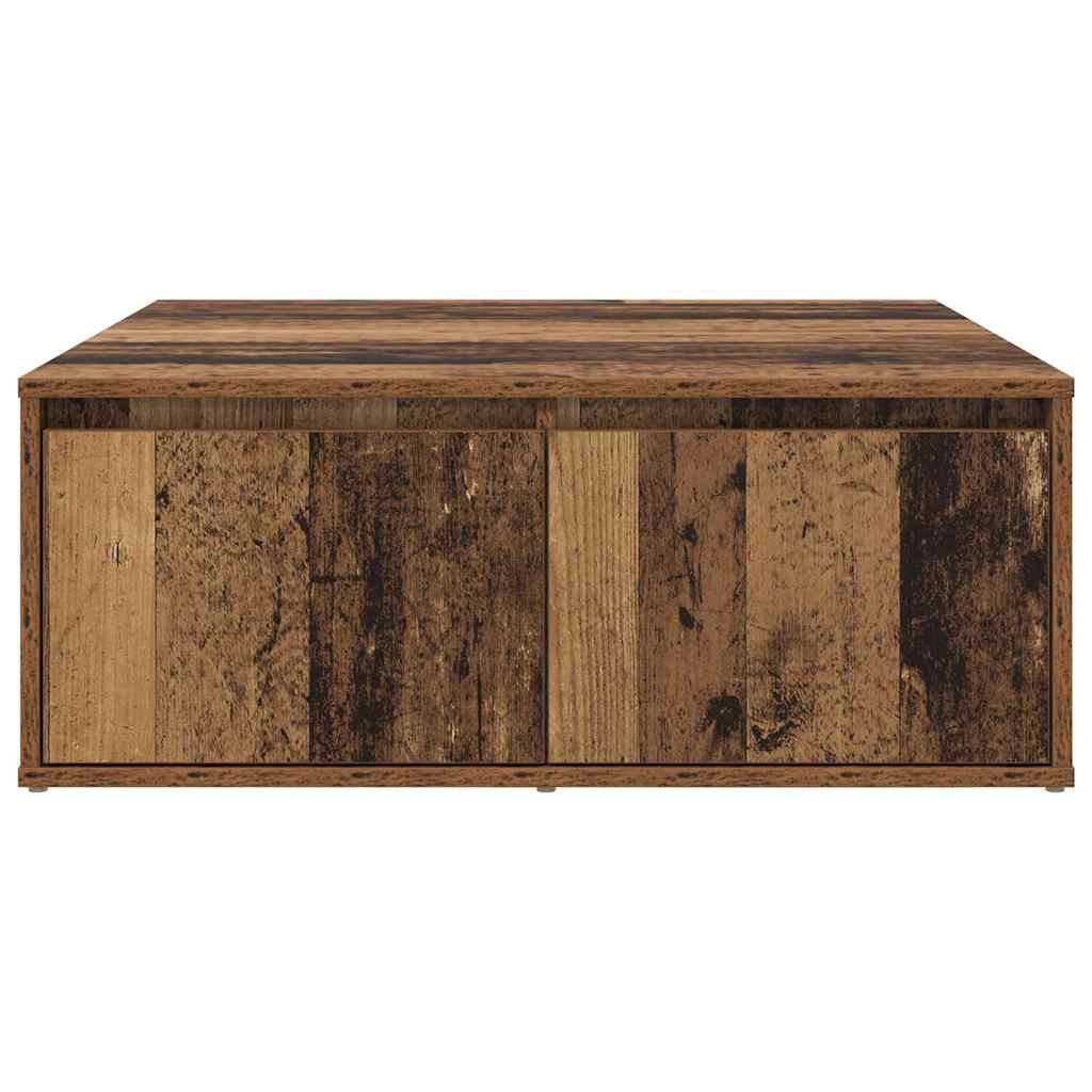 Stolić za kavu Staro drvo 80 x 80 x 31 cm Konstruirano drvo