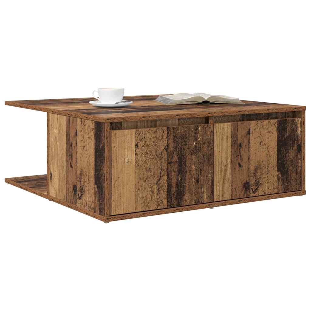 Stolić za kavu Staro drvo 80 x 80 x 31 cm Konstruirano drvo