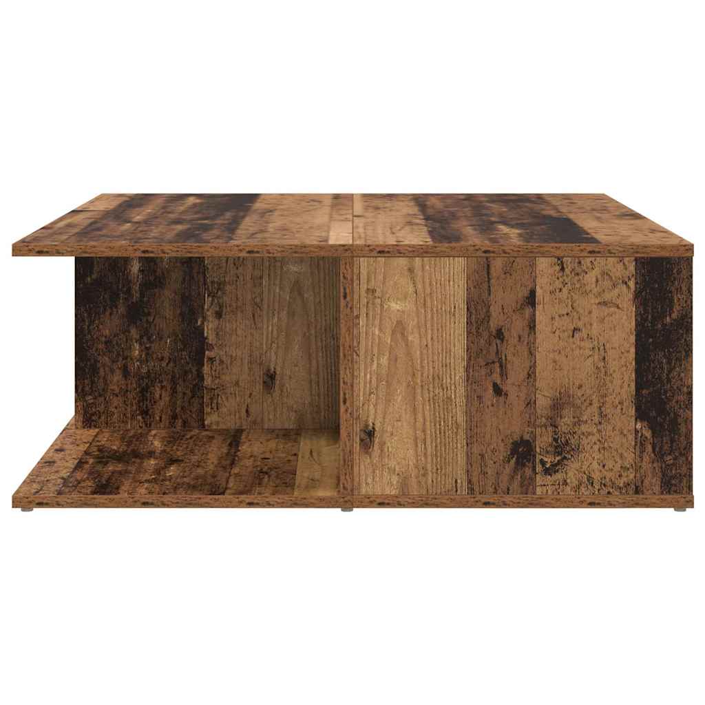Stolić za kavu Staro drvo 80 x 80 x 31 cm Konstruirano drvo