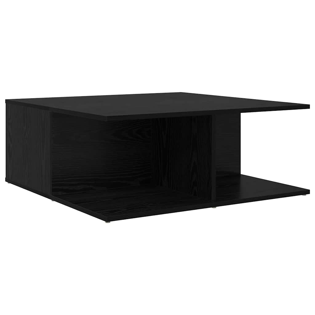 Stolić za kavu Crni hrast 80 x 80 x 31 cm Konstruirano drvo