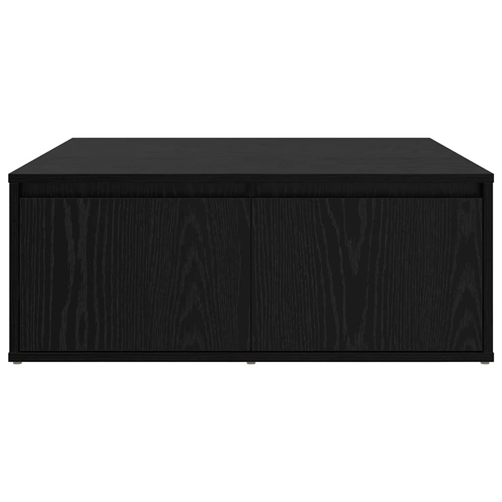 Stolić za kavu Crni hrast 80 x 80 x 31 cm Konstruirano drvo