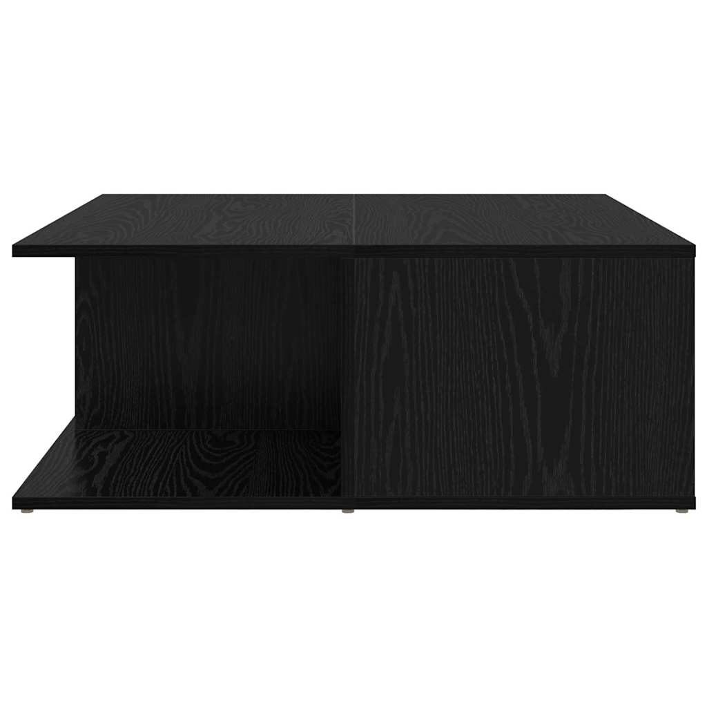 Stolić za kavu Crni hrast 80 x 80 x 31 cm Konstruirano drvo