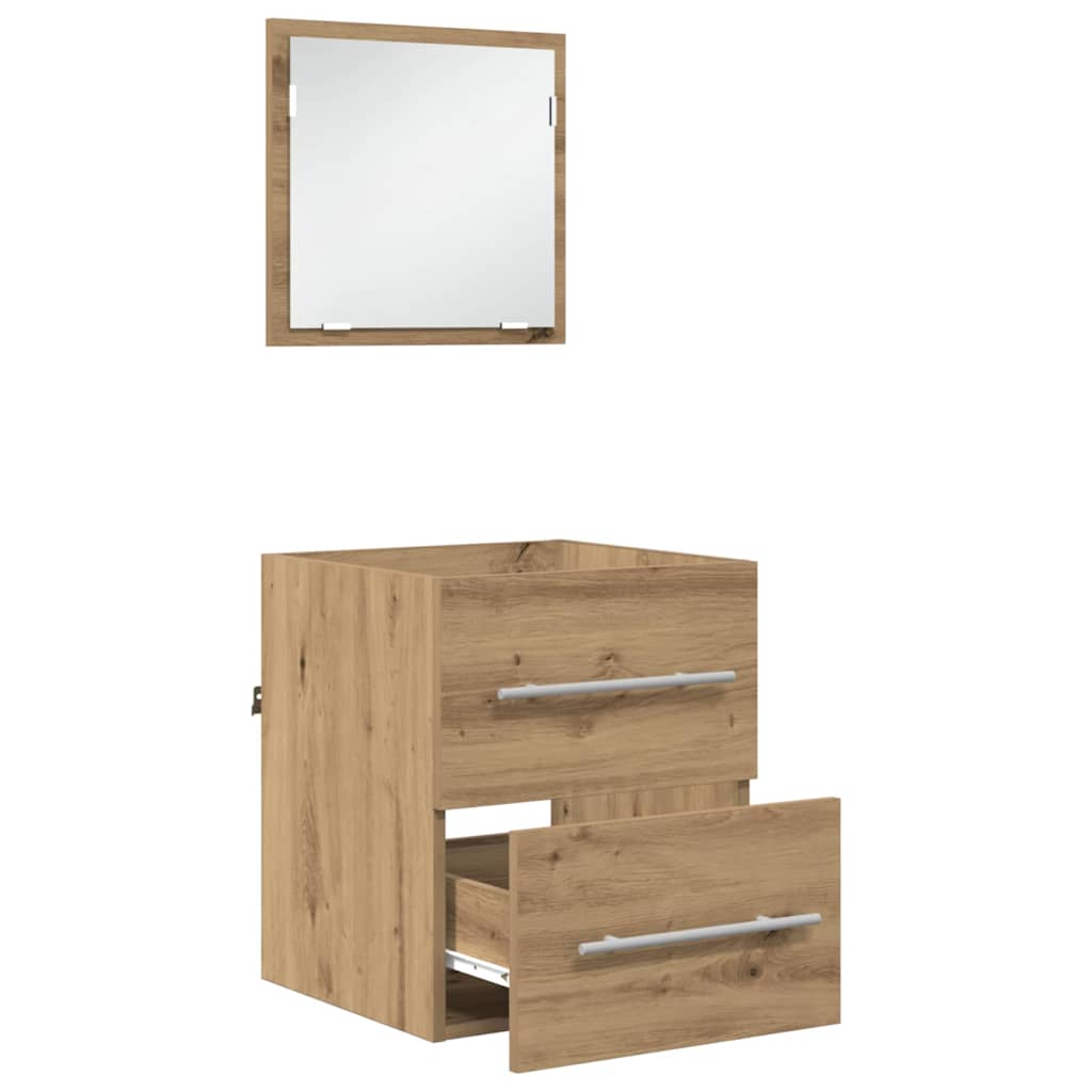 Set namještaja za kupaonicu Smeđa 41 x 38,5 x 48 cm
