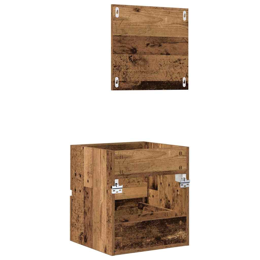 Kupaonski ormar Staro drvo 41 x 38,5 x 45 cm Konstruirano drvo