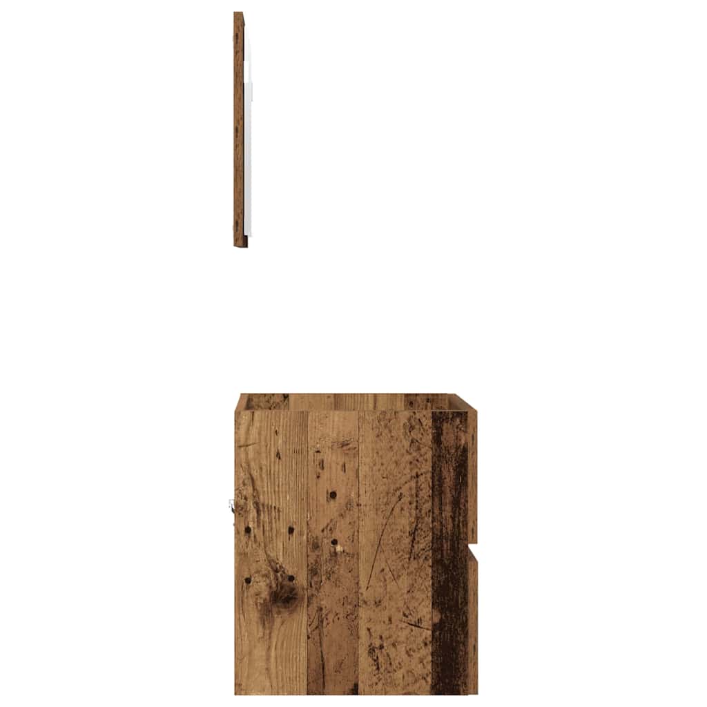 Kupaonski ormar Staro drvo 41 x 38,5 x 45 cm Konstruirano drvo