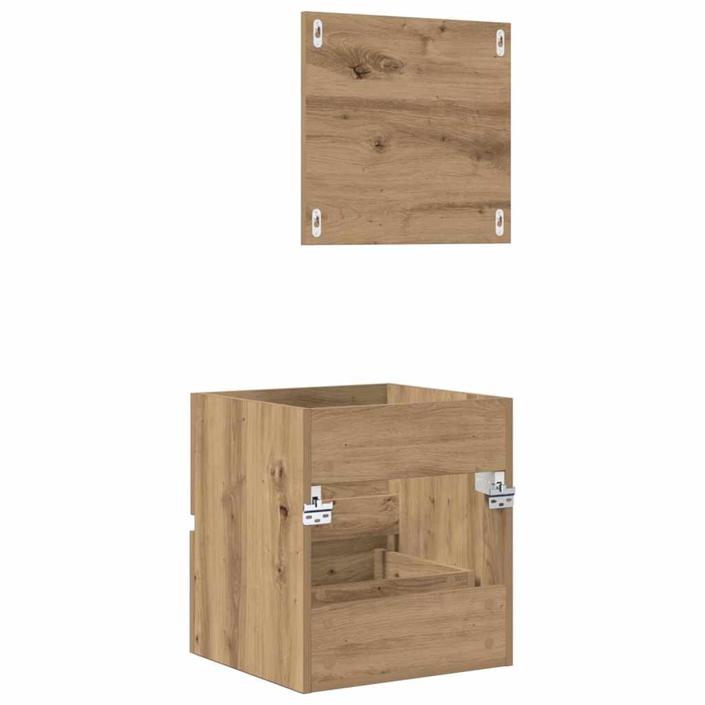 Kupaonski ormar s ladicama Umjetnički hrast 41 x 38,5 x 45 cm
