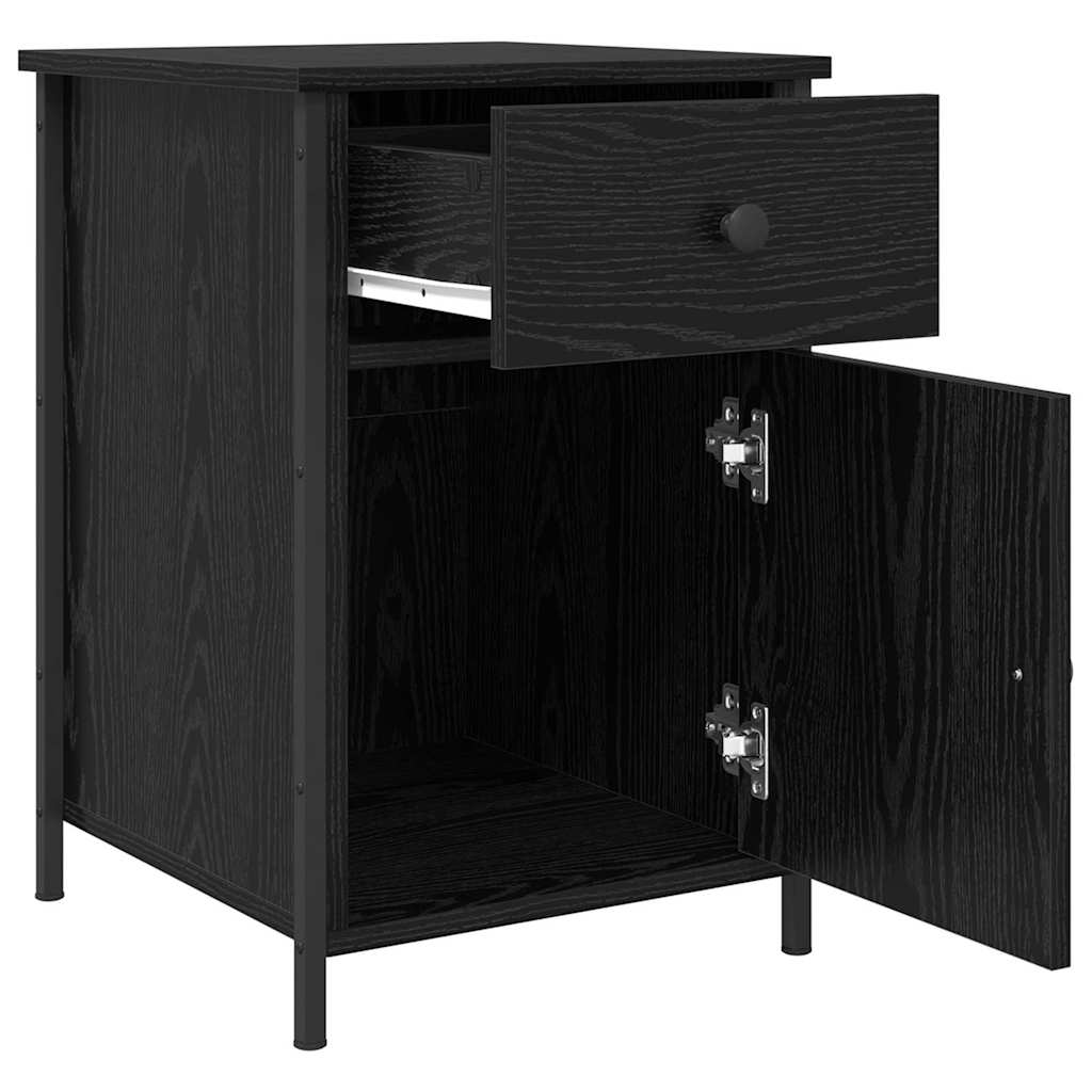 Noćni ormar Crni hrast 40 x 42 x 60 cm Konstruirano drvo