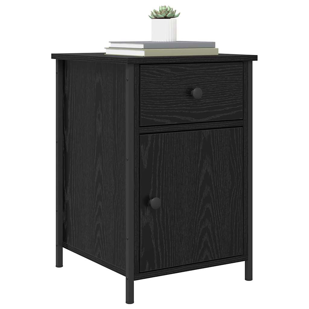 Noćni ormar Crni hrast 40 x 42 x 60 cm Konstruirano drvo