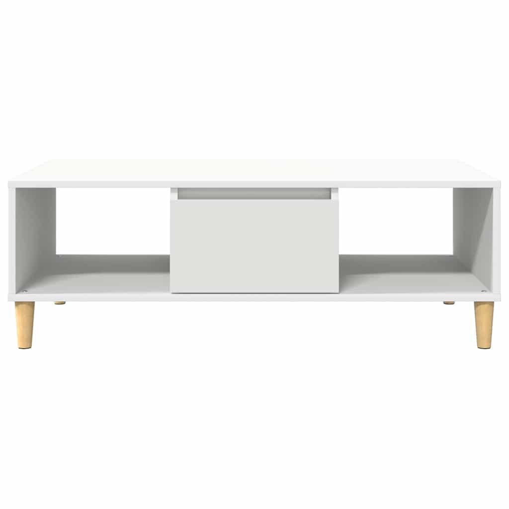 Kava Stol Bijelo 102 x 55 x 35 cm Konstruirano drvo