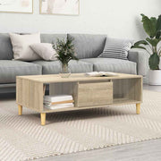 Kava Stol Sonoma hrast 102 x 55 x 35 cm Konstruirano drvo