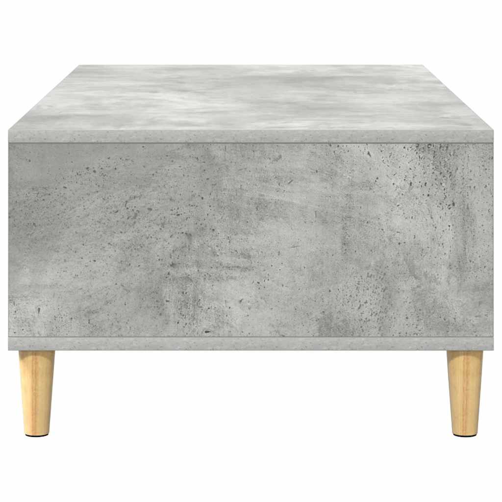 Kava Stol Betonski sivi 102 x 55 x 35 cm Konstruirano drvo