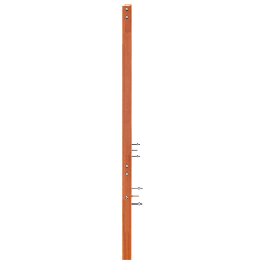 Uzglavlje za krevet s uzglavljem Vosak smeđa 105,5 x 4 x 104 cm