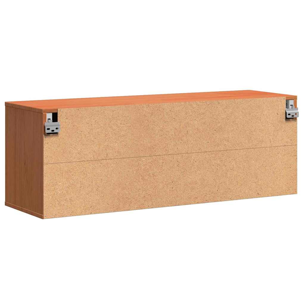 Ormar za Zid Vosak smeđa 100 x 30 x 35 cm Čvrsto borovo drvo