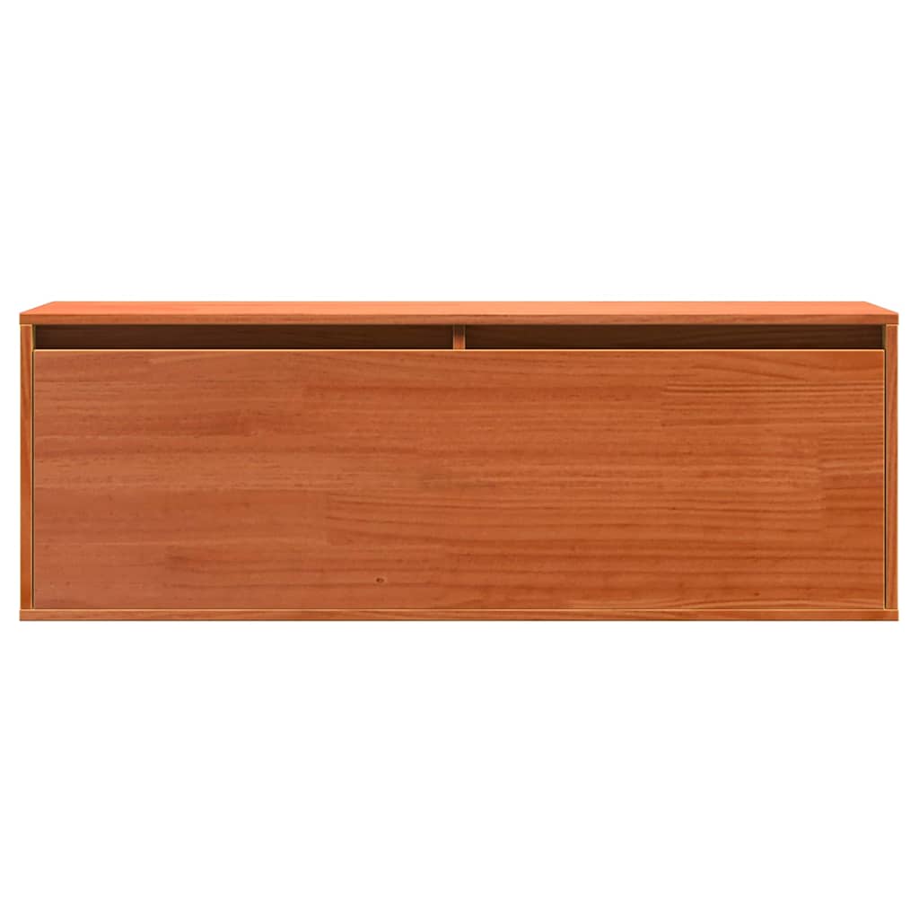 Ormar za Zid Vosak smeđa 100 x 30 x 35 cm Čvrsto borovo drvo
