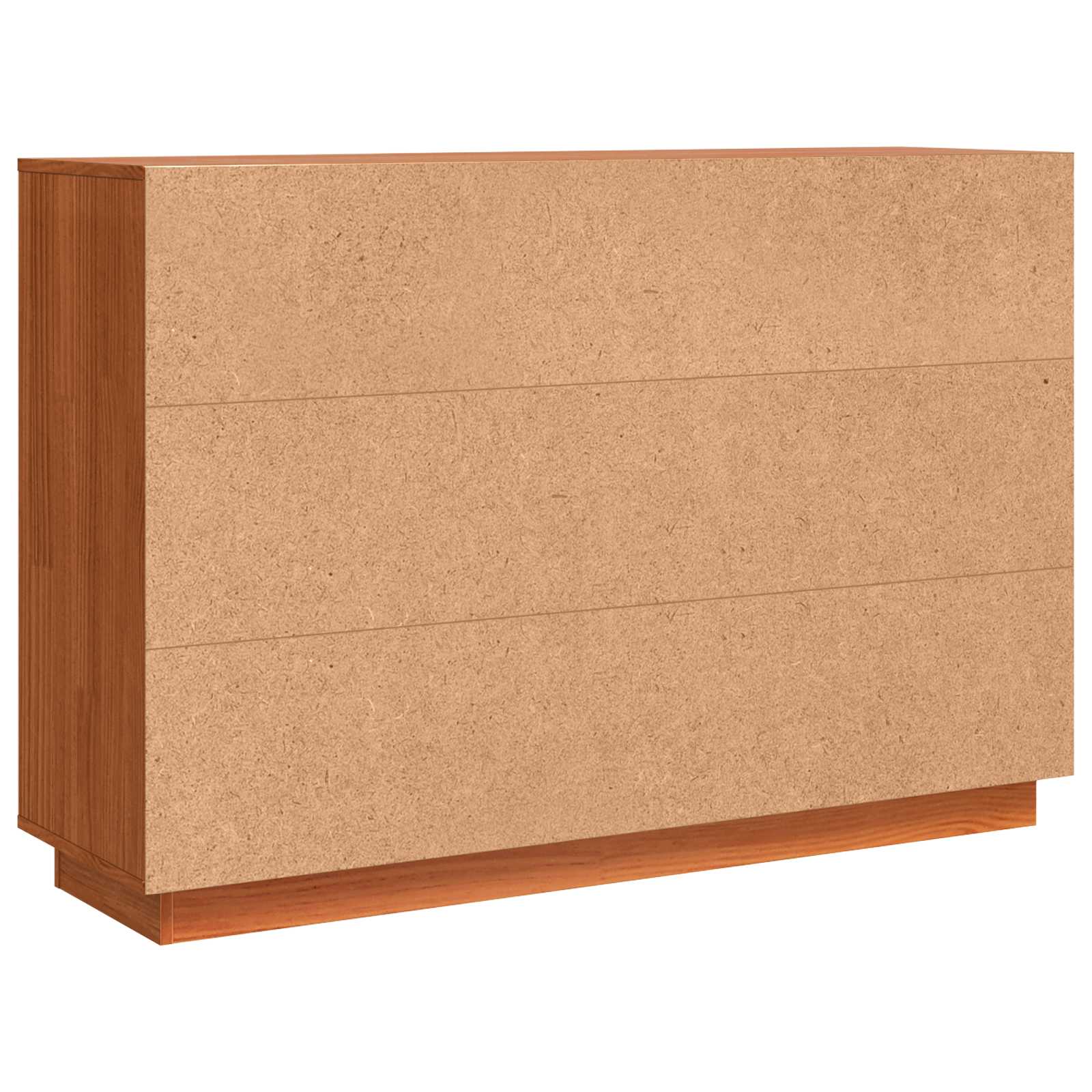 Kreveta Smeđi hrast 111 x 34 x 75 cm Čvrsto borovo drvo