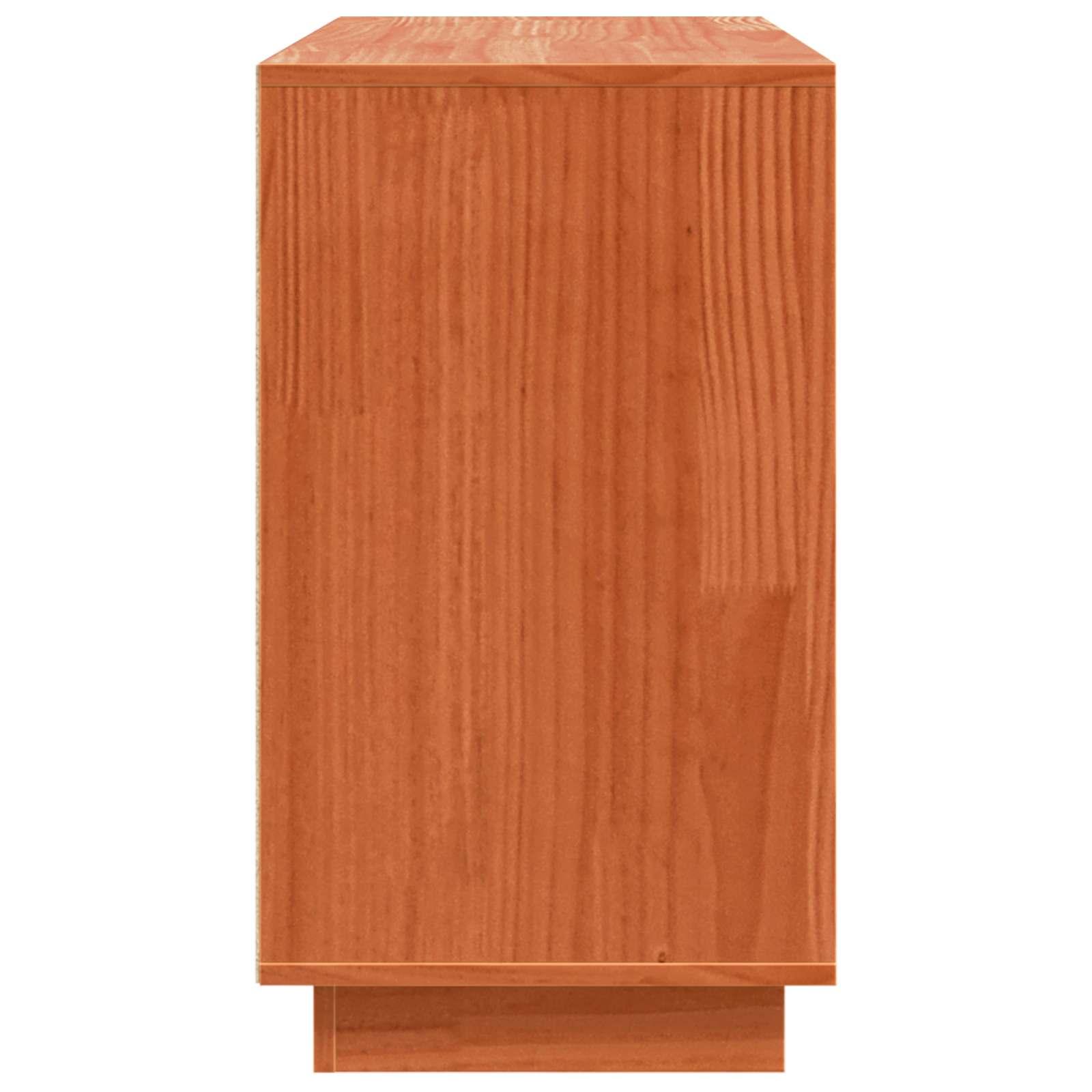 Kreveta Smeđi hrast 111 x 34 x 60 cm Čvrsto borovo drvo
