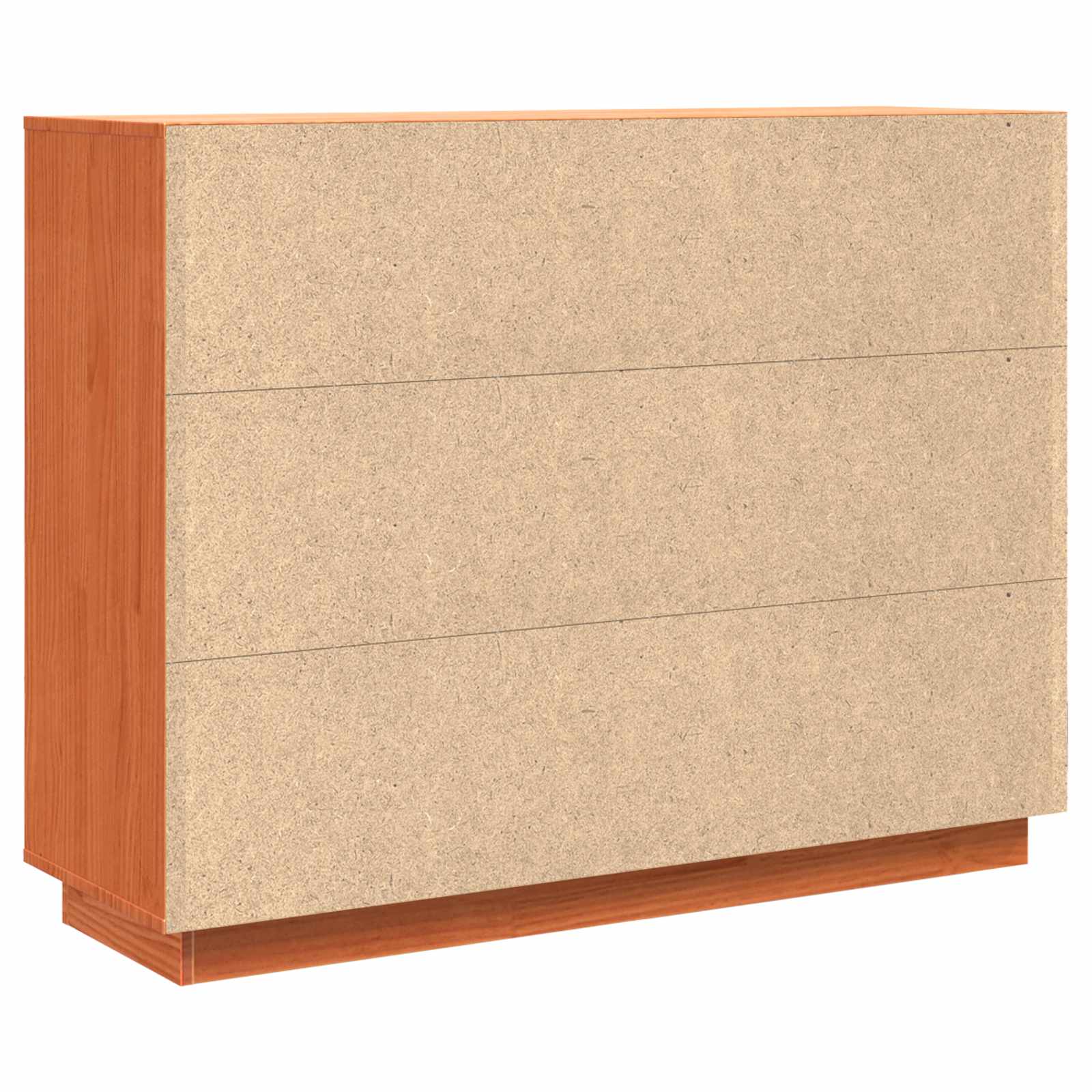 Kreveta Vosak smeđa 104,5 x 34 x 80 cm Čvrsto borovo drvo