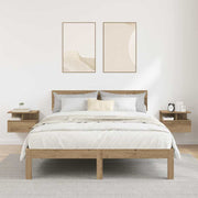 Lebdeća noćna ormarić 2 pcs Umjetnički hrast 40 x 31 x 28 cm