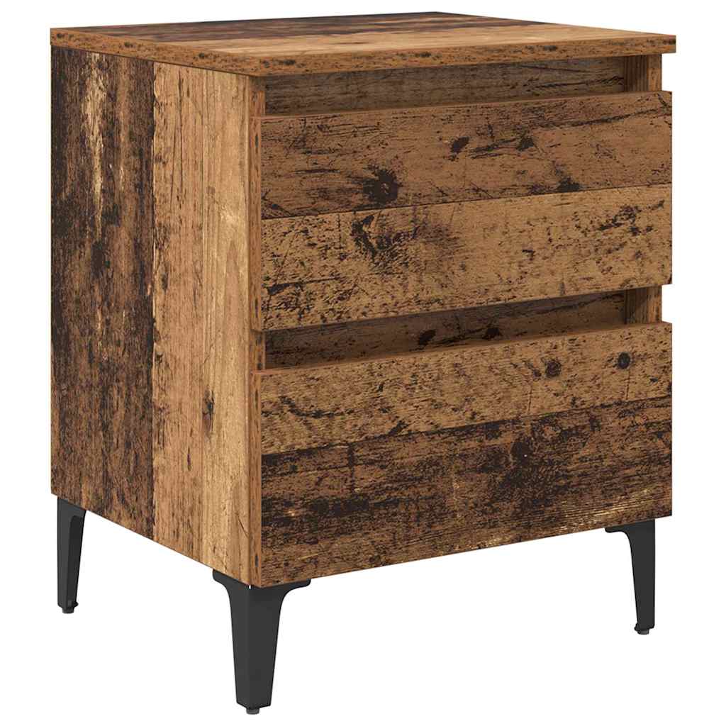 Noćni ormar Staro drvo 40 x 35 x 50 cm Konstruirano drvo