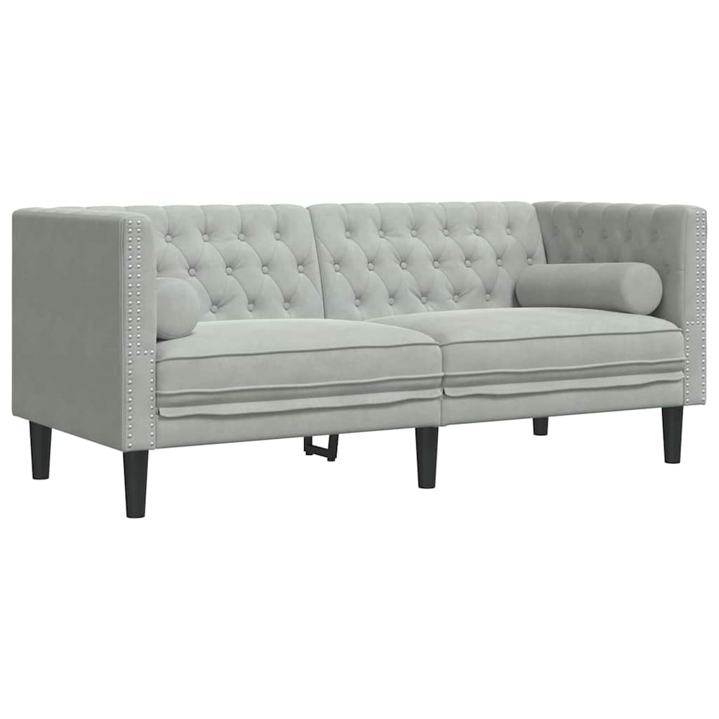 Kauč za dnevni boravak 3 pcs Svijetlo siva 194 x 74,5 x 70,5 cm