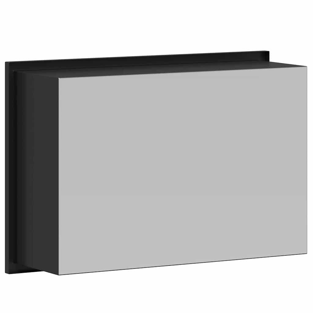 Ničica za tuš Crna 30 x 20 x 9,5 cm Nehrđajući čelik