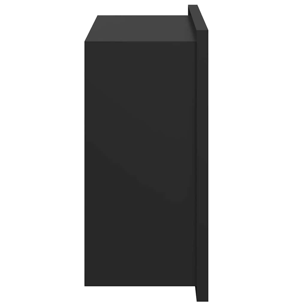 Ničica za tuš Crna 30 x 20 x 9,5 cm Nehrđajući čelik