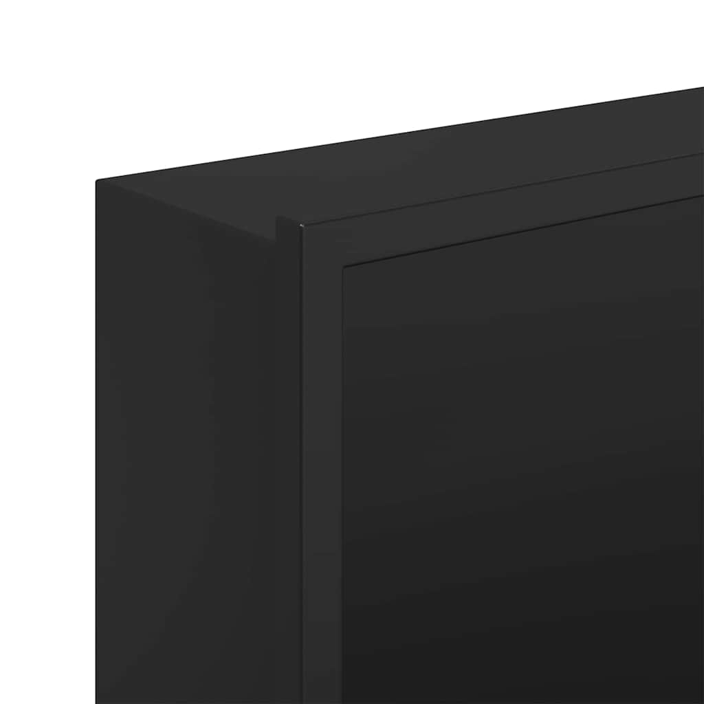 Ničica za tuš Crna 60 x 20 x 9,5 cm Nehrđajući čelik