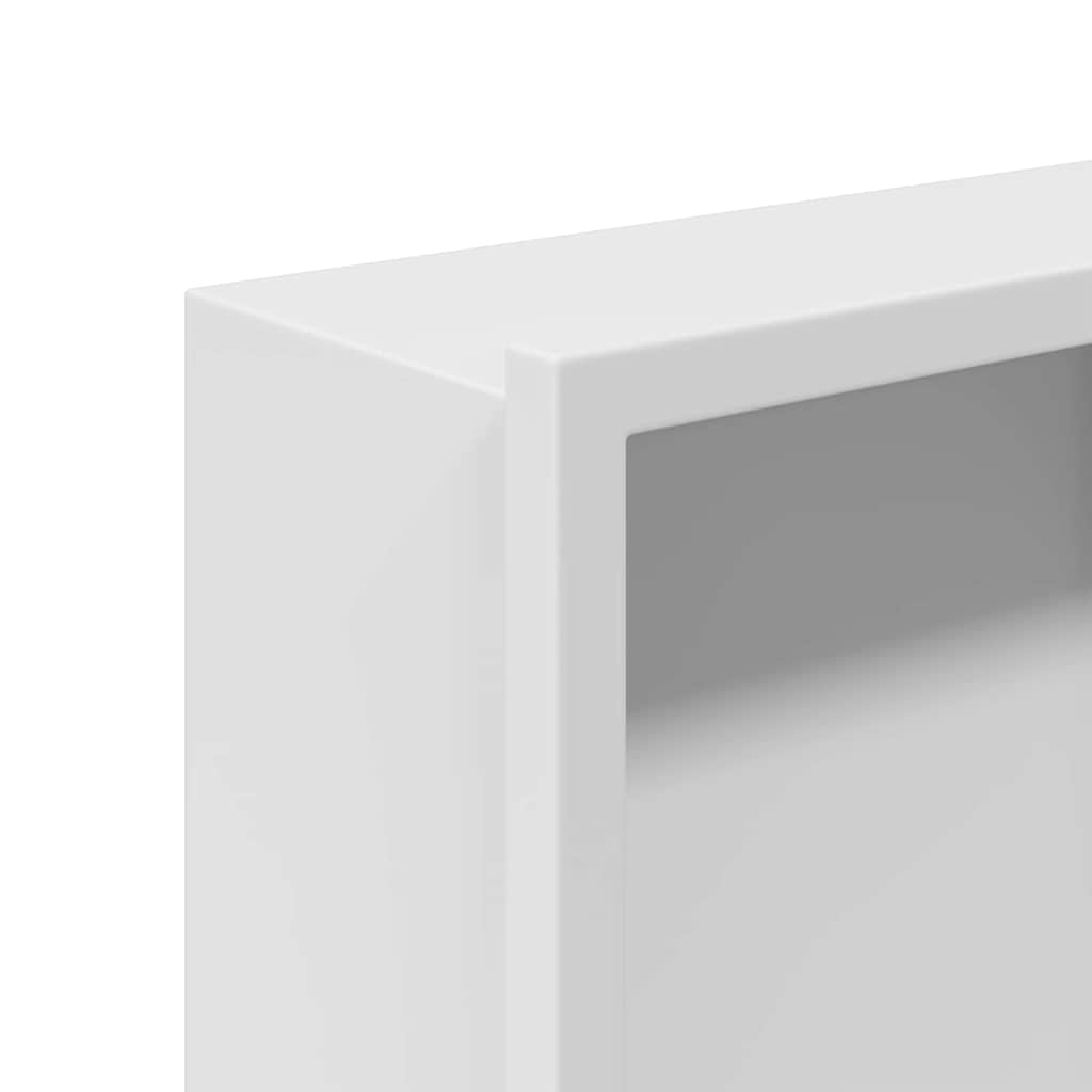 Ničica za tuš Bijeli 60 x 20 x 9,5 cm Nehrđajući čelik