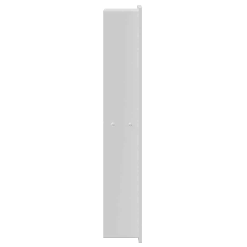 Ničica za tuš Bijeli 60 x 20 x 9,5 cm Nehrđajući čelik
