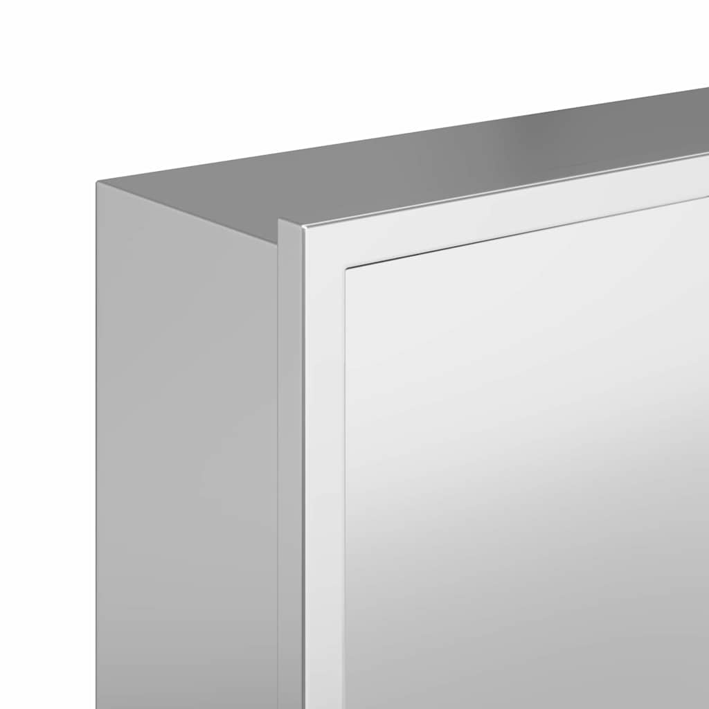 Ničica za tuš Srebrno 60 x 20 x 9,5 cm Nehrđajući čelik