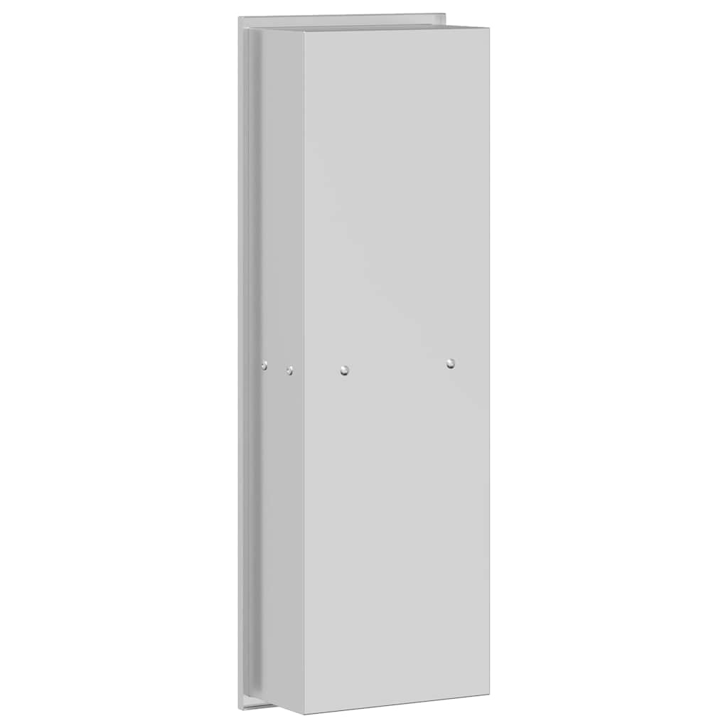 Ničica za tuš Srebrno 60 x 20 x 9,5 cm Nehrđajući čelik