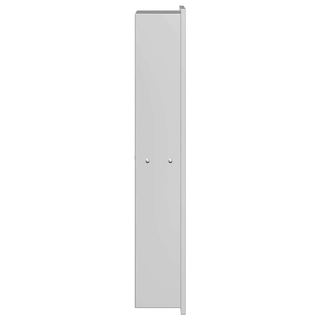 Ničica za tuš Srebrno 60 x 20 x 9,5 cm Nehrđajući čelik