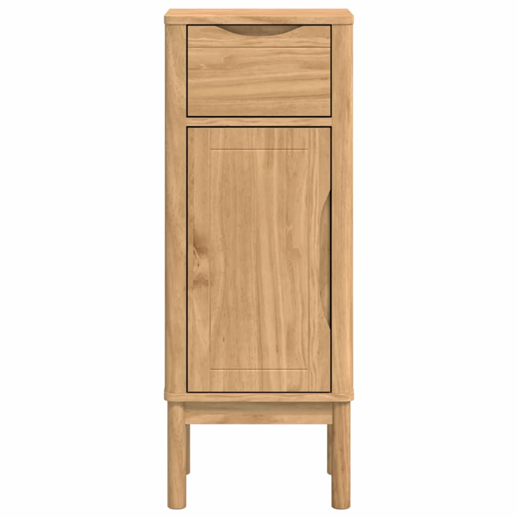 Kupaonski ormar s ladicama FLORO Vosak smeđa 35 x 30 x 90 cm