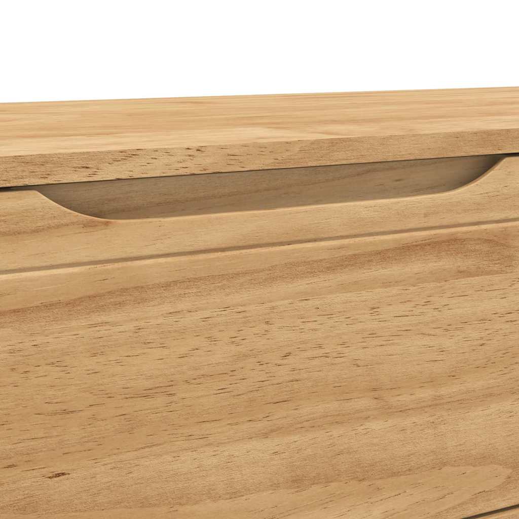 Klupa za hodnik s ladicama FLORO Vosak smeđa 115 x 40 x 45 cm