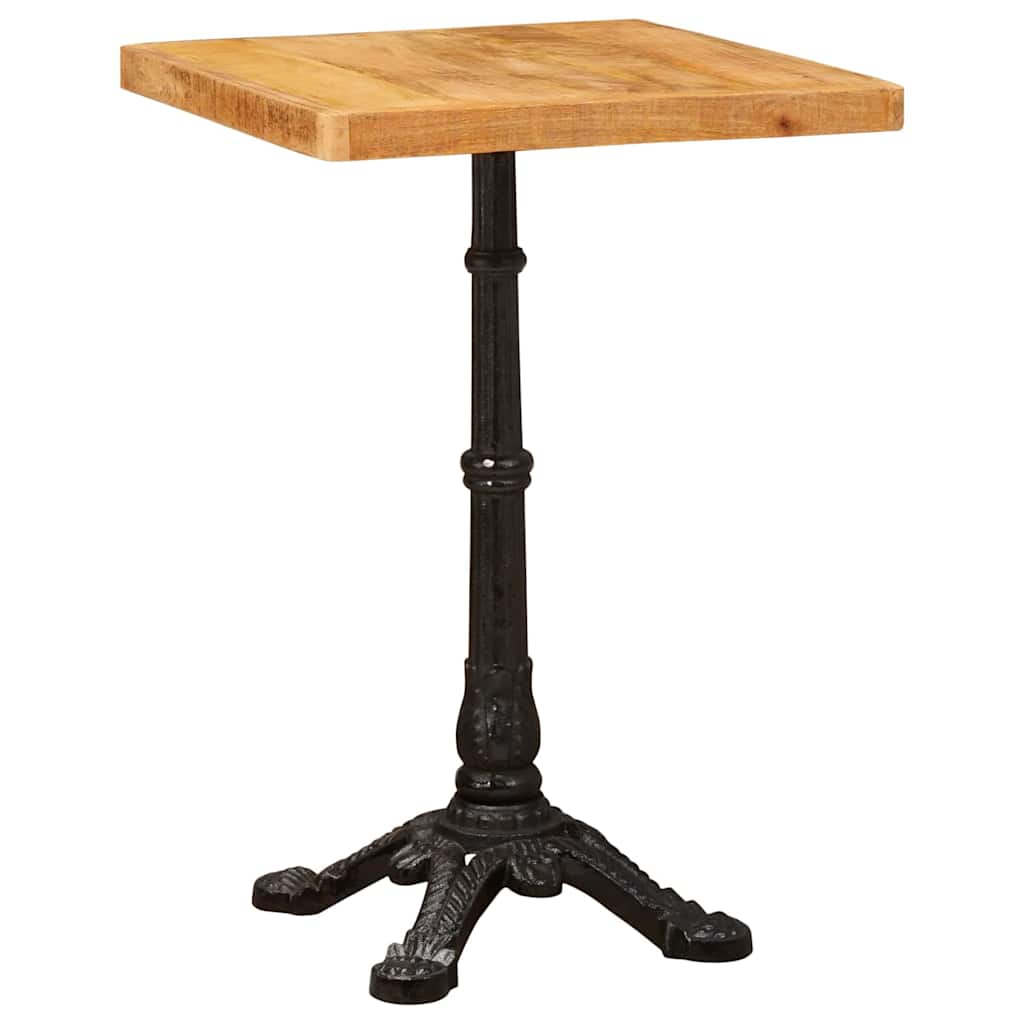 Bistro Stol Smeđa 50 x 50 x 76 cm Čvrsto drvo manga