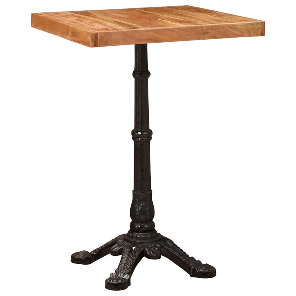 Bistro Stol Smeđa 50 x 50 x 76 cm Čvrsto drvo akacije