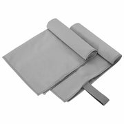Sportski Ručnici 2 pcs Tamno siva 50 x 30 cm